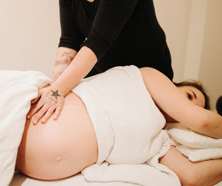 Le massage pendant la grossesse/Femme enceinte/St-Bruno/Rive-Sud